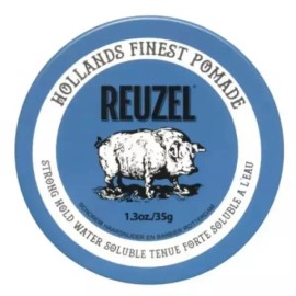 LiuZel 리우젤 블루 수성 하드 포마드 남성 헤어 왁스 35g Riouzel Blue Water-Based Hard Pomade Men's Hair Wax 35g