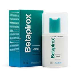 Betapirox Shampoo Dermatológico Anticaspa | Ideal para Cuero Cabelludo Graso o con Tendencia a la Descamación | Para Hombre y Mujer | 120 ml