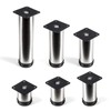 Set of 4 Jim Bed Feet Real Stainless Steel Diameter