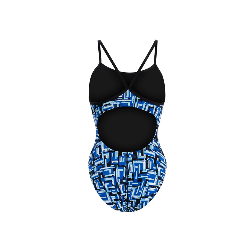 Dolfin Reliance Women's One Piece Swimsuit - Team Print V-Back