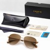 CARFIA Polarized Sunglasses for Women UV Protection Acetate Arms Metal