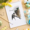 Spring Bird Clear Rubber Stamps for Card Making Decorative Spring
