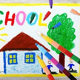 Crayones apilables para construir, crayones coloridos para suministros escolares de oficina, 12 colores (24 piezas)