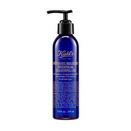 Kiehl's Midnight Recovery Cleanser, Aceite Limpiador Desmaquillante, Calma y Reconforta la Piel, Con Aceites Esenciales de Lavanda y Onagra, Con Escualano, 175 ml