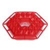 Hex Hummingbird Feeder Horizontal Hanging Bird Feeding Tray for Garden