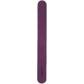 DONNA Nail Files Double Sided Grit, Manicure Pedicure Tool and Nail Buffering Files, Purple Color 12pcs