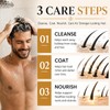 Gray Hair Reverse Bar Black Soap for Beard & Hair