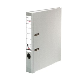 Original Falken Recycolor environmental folder Öko. Made in Germany. Coloured paper cover outside 5 cm narrow DIN A4 grey ring binder file folder letter file office folder cardboard folder CO2 neutral Blue Angel