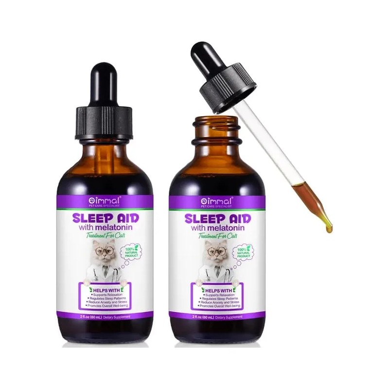 Calmante Immal Para Gatos: Sueño, Ansiedad Y Estrés