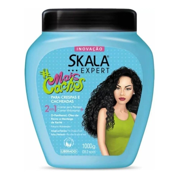 Crema Skala Expert Mais Cachos 1kg | Hidratación Profunda para