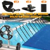 HUAREW 24Pcs Pool Solar Cover Reel Attachment Kit, Solar Blanket