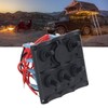 Rocker Switch Panel 2 USB Port 5 Gang Rocker Switch
