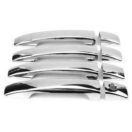 8 pcs Car Chromium Electroplating Door Handle Cover Trim for Subaru Forester 2009-2013