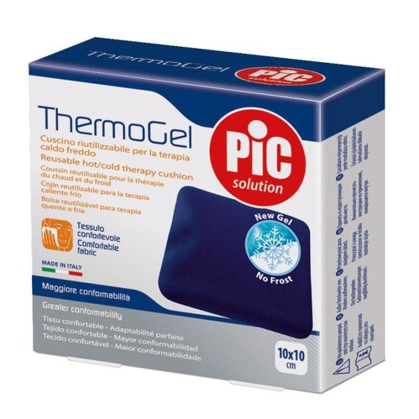 Pic Solution Thermogel Coussin Réutilisable Chaud/Froid 10x10 cm