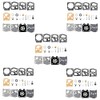 Yingshop 5pc Carburetor Diaphragm Gasket Rebuild Repair Kit Compatible for