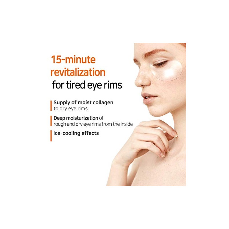 [PETITFEE] Collagen Co Q10 Hydrogel Eye Patch 60 pcs(30 pairs)