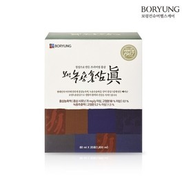 Boryeong Nokyong Hongsam Jin 80ml x 60 packets (2-month supply) Premium red ginseng extract made with care / 보령 녹용홍삼 진 80ml x 60포 2개월분 정성으로 만든 프리미엄 홍삼진액