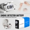 9V Batteries 6F22 Square Battery (4 Pack) for Smoke Detector