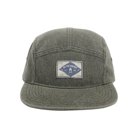 CLAPE Men's Canvas Cap 5 Panel Dad Hat Retro Adjustable Baseball Hats Vintage Washed Polo Trucker Unisex Style Headwear Green