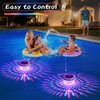 Cootway Floating Pool Lights w/Remote, 6.5 Inch RGB Solar Pool