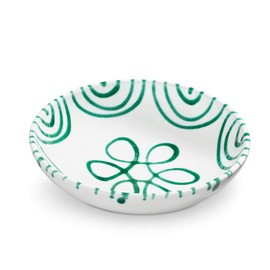 Gmundner 0100 SASA17 Salad Bowl Green-Flamed 17 cm