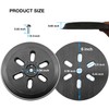 6 Inch 6 Hole Hook and Loop Sander Hard Backing