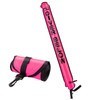 Pecihiko Surface Marker Buoy, 4ft Scuba Diving Surface Marker Signal