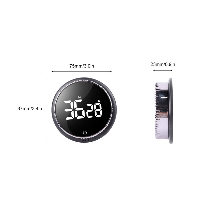 Rotation Timer Kitchen Cooking Time Reminder Students Exam Study Time