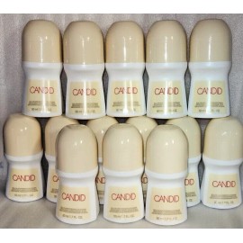 Avon CANDID Roll-on Deodorant  1.7 fl.oz.  Lot of 14