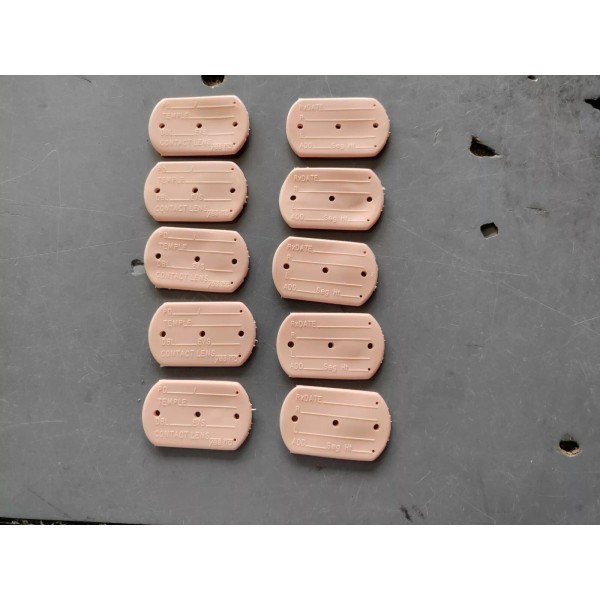 VANGUARD DOG TAG CHAIN SILENCERS COVERS (14) MILITARY ARMY USMC