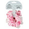 iscream Silky Soft Set of 3 Scrunchies in Pink &