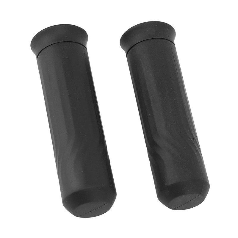 Jauarta 1 Pair Handlebar Grip Rubber Handle Grip Cover Shockproof