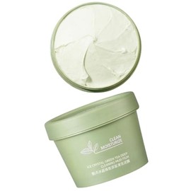 Mascarilla de Té Verde Ice Crystal, Limpieza Profunda de Poros, con Nicotinamida y Extracto de Té Verde, Control de Grasa, 100g