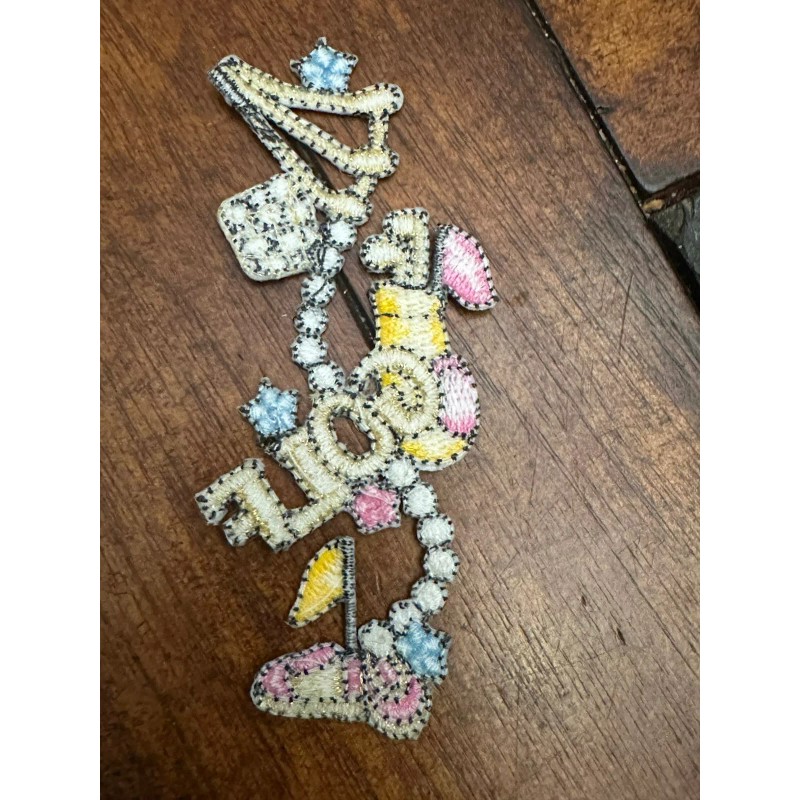 Unbranded Medium LADIES WOMAN GOLF THEMED Iron On Patch Applique