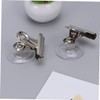 ARTIBETTER 6pcs Suction Cup with Clip for Hanging Coat Suction