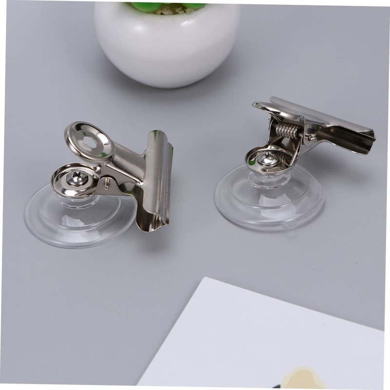 ARTIBETTER 6pcs Suction Cup with Clip for Hanging Coat Suction