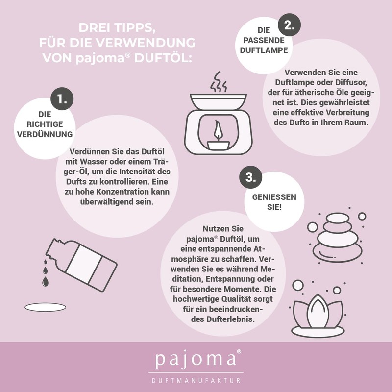 pajoma Duftöl 10 ml, Relax - Golden Line | feinste
