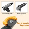 2Pcs Drill Bit Sharpener, Precision Drill Bit Grinding Attachment, Angle
