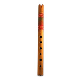 NOVICA Handcrafted Wood Andean Quena Flute with Carrying Case, 'Peace Flute'