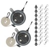Flintronic Retractable Clothesline, 2 x 10 m Retractable Clothesline, Camping