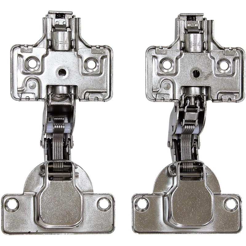 Wake Sangyo NS-4072 C+D Sliding Hinges Inset with Damper Silver