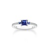THOMAS SABO ring with blue stones 925 sterling silver TR2402-166-32-50