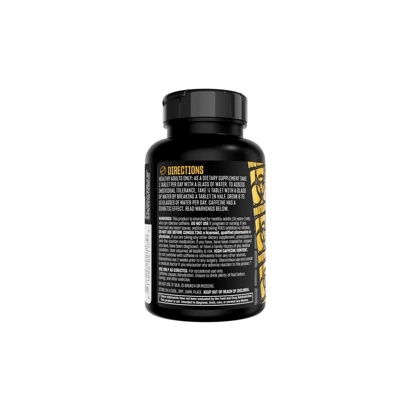 Cafeina Mutant Caffeine (240 Tabletas) Cafeina Sin Sabor