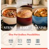 Cast Iron Dutch Oven for Bread Baking, With Banneton Bread