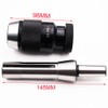 Keyless 1/32"- 5/8" Drill Chuck Self Tighten with R8 Shank