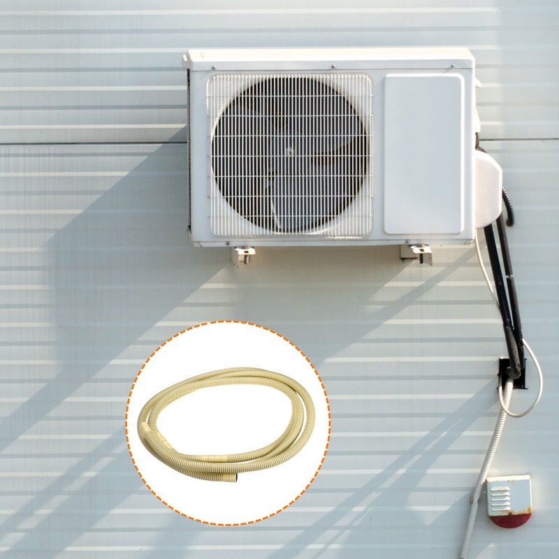 sourcing map Universal Air Conditioner Drain Hose 15mm 17mm ID