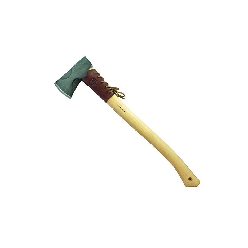 Condor Tool & Knife Cloudburst Hatchet Axe with Handcrafted Leather