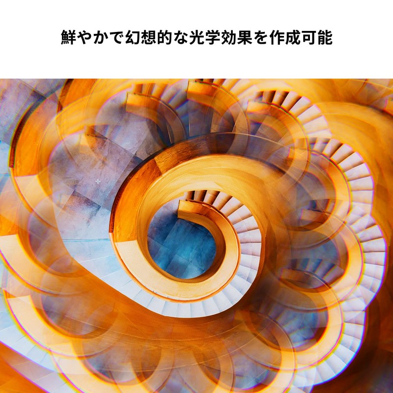 K&F Concept 82mm Kaleidoscope Filter, Prism Filter, Prism Photo, Optical