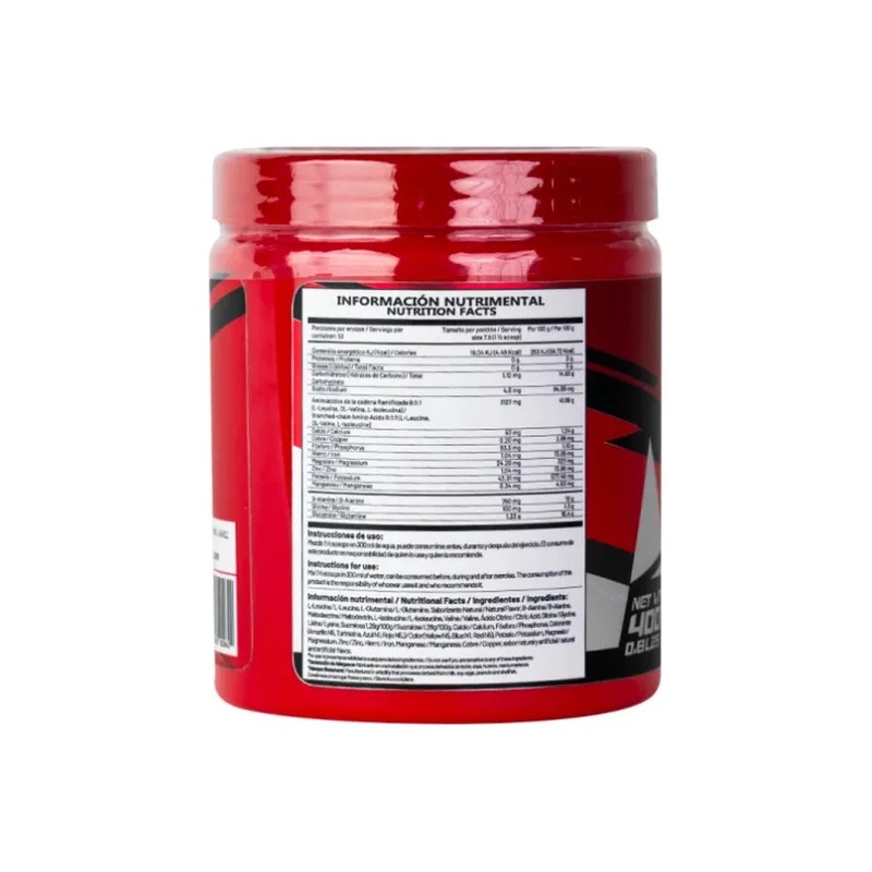 Redline Bcaa Rouge Wolf Recovery 400g Aminoacidos Sfn