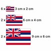 Pack of 10 Flag Stickers Hawaii Set | Sticker Hawaii